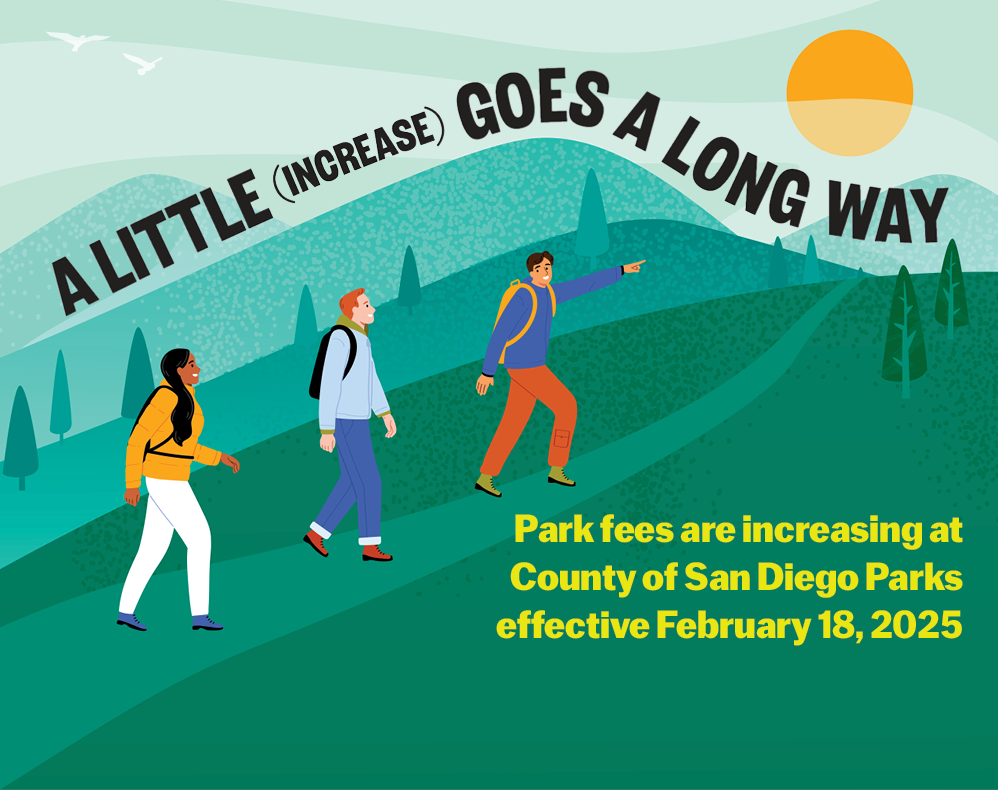 Beginning Feb. 18, it will cost a little more for some of our park services.